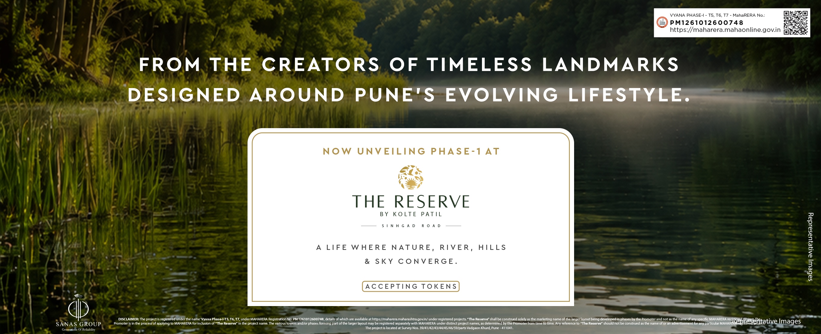 The Reserve by Kolte Patil — Sinhgad Road, Pune — facade view